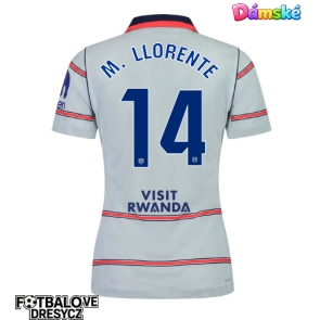 Atletico Madrid Marcos Llorente #14 Dámské Alternativní Dres 2026-27 Krátký Rukáv